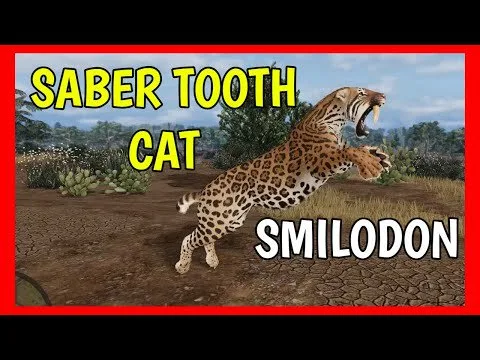 Roblox ECOS LA BREA How to get SABER TOOTH CAT [ SMILODON ] Updated